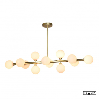 Подвесной светильник iLamp GOLDEN 712P/12 GOLD&amp;WHITE