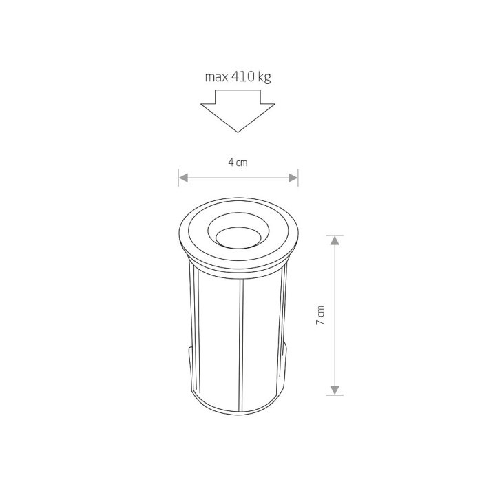 Ландшафтный светодиодный светильник Nowodvorski Picco Led 9106