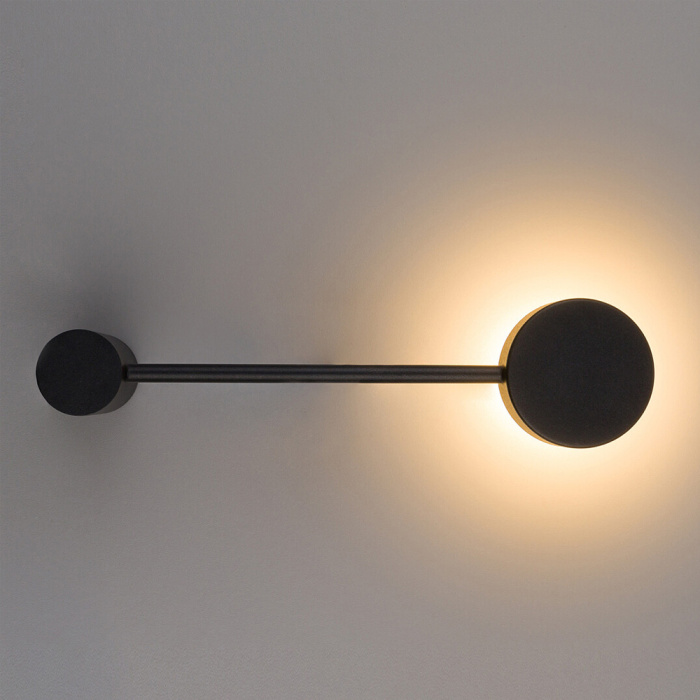 Настенный светильник  Nowodvorski Orbit Black 7806