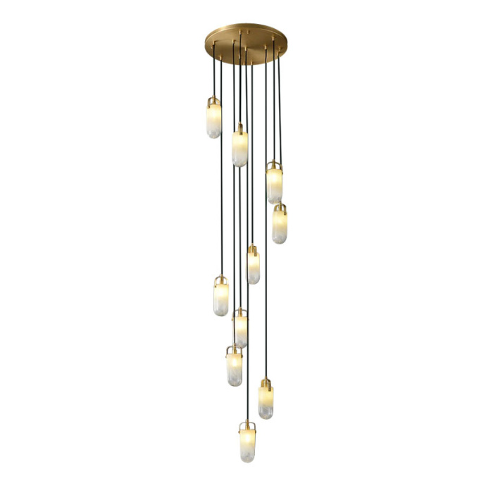 Подвесной светильник Delight Collection Sorno MT9056-10H brass