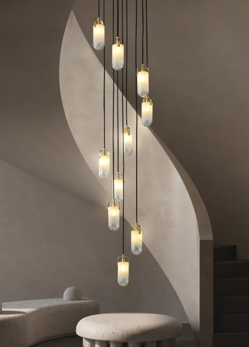 Подвесной светильник Delight Collection Sorno MT9056-10H brass