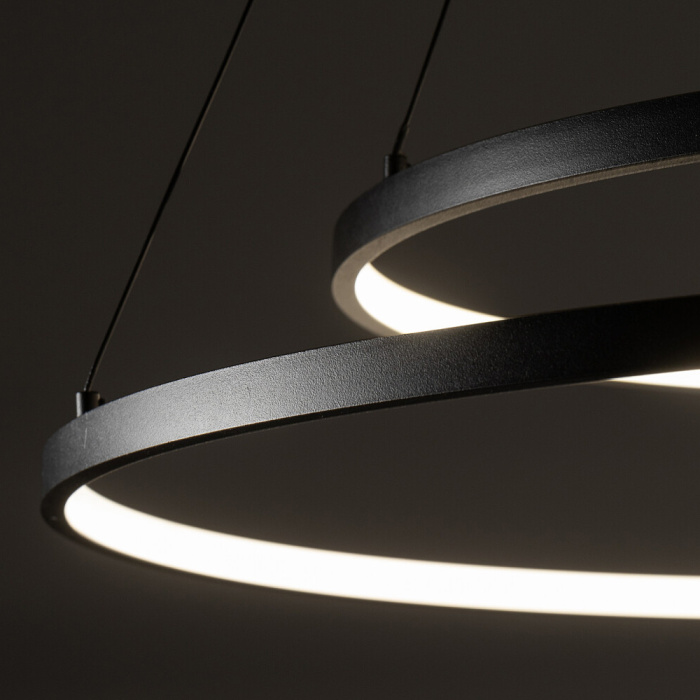 Подвесная люстра Nowodvorski Circolo Led Black 10864