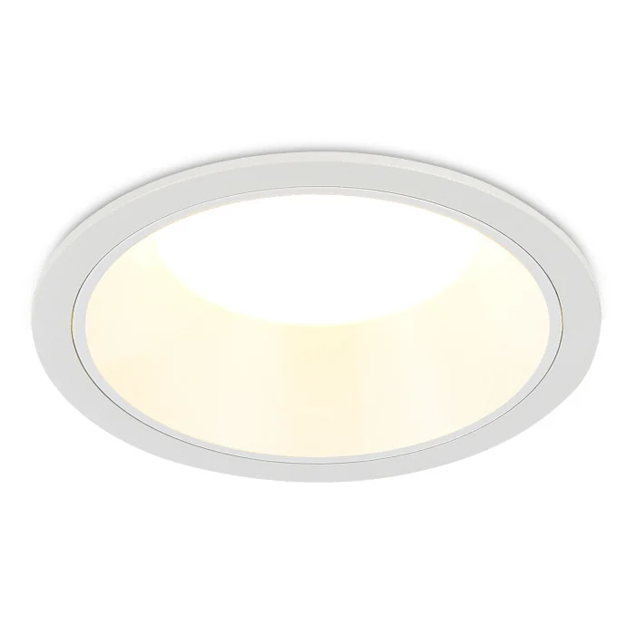 Светильник встраиваемый Белый LED 1*12W 3000K 1 080Lm Ra80 120° IP20 D105xH50 100-240V ST755.538.12