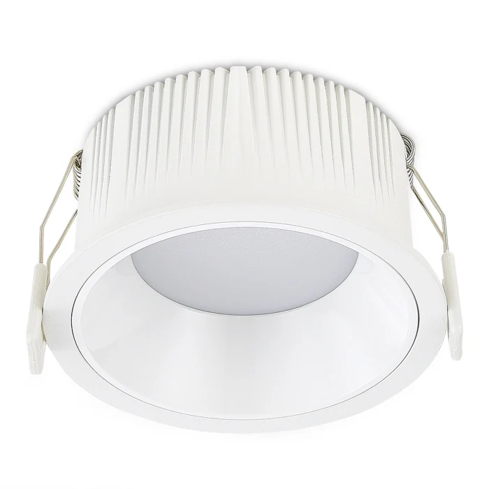 Светильник встраиваемый Белый LED 1*12W 3000K 1 080Lm Ra80 120° IP20 D105xH50 100-240V ST755.538.12