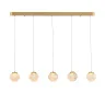 Подвесной светильник Delight Collection MD25030003 MD25030003-5B gold/clear