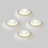 Рамка (светильник) скрытого монтажа лампочек и LED модулей MR16 в натяжной потолок Lightstar Anello 112000
