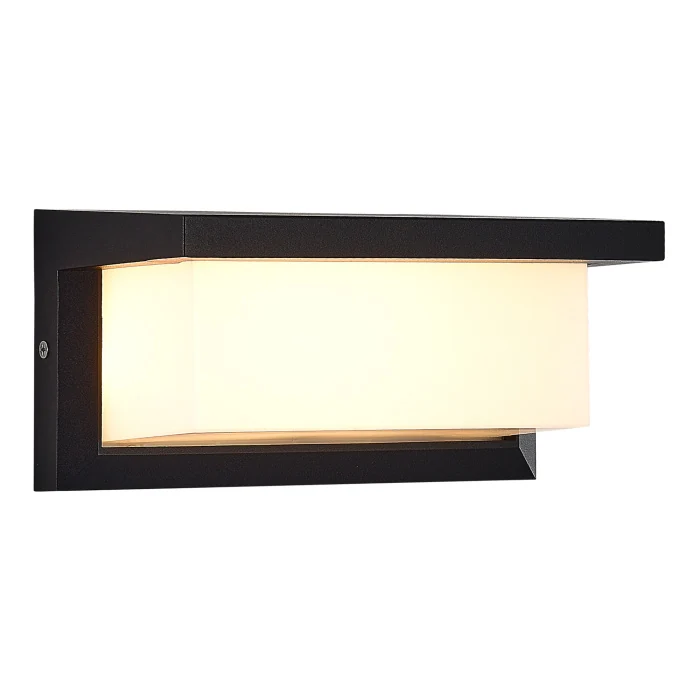Светильник уличный настенный ST-Luce черный LED 1*10/15/20W 2700/3000/3500/4000/5000K SL9532.401.01