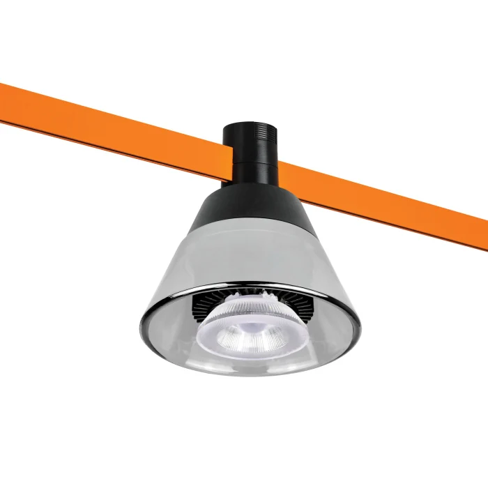 Трековый однофазный светильник Lightstar Due Hermes 210947