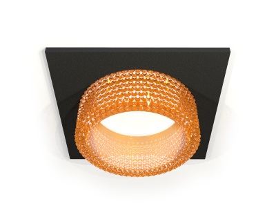 Комплект встраиваемого светильника с композитным хрусталем Ambrella light XC6521044