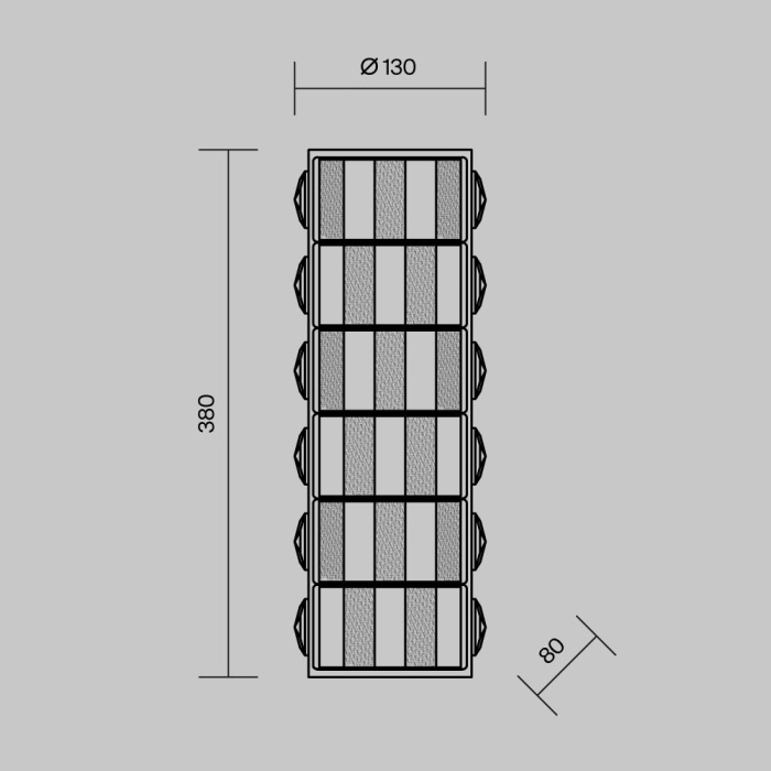 Бра Maytoni Castello MOD336WL-L35G3K