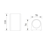 Настенный фонарь Natural Concepts Dwell NC-013332-SB