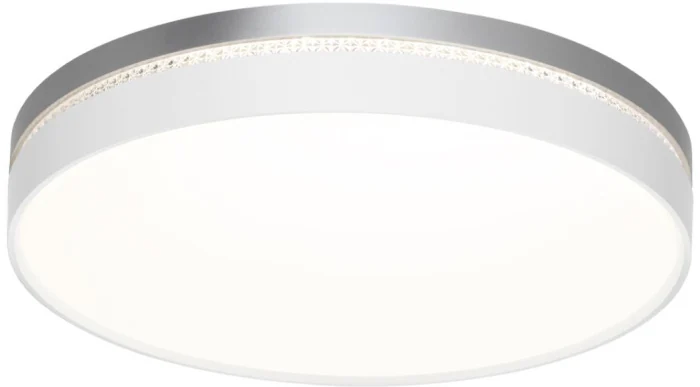 7670/DLN COLOR SN 152 Светильник пластик/белый/серый LED 48Вт 3000/4000/6000К D415 IP43 CCT NOHAVA GREY