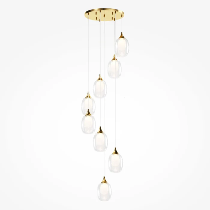 Каскадная люстра Maytoni MOD016PL-08BS1