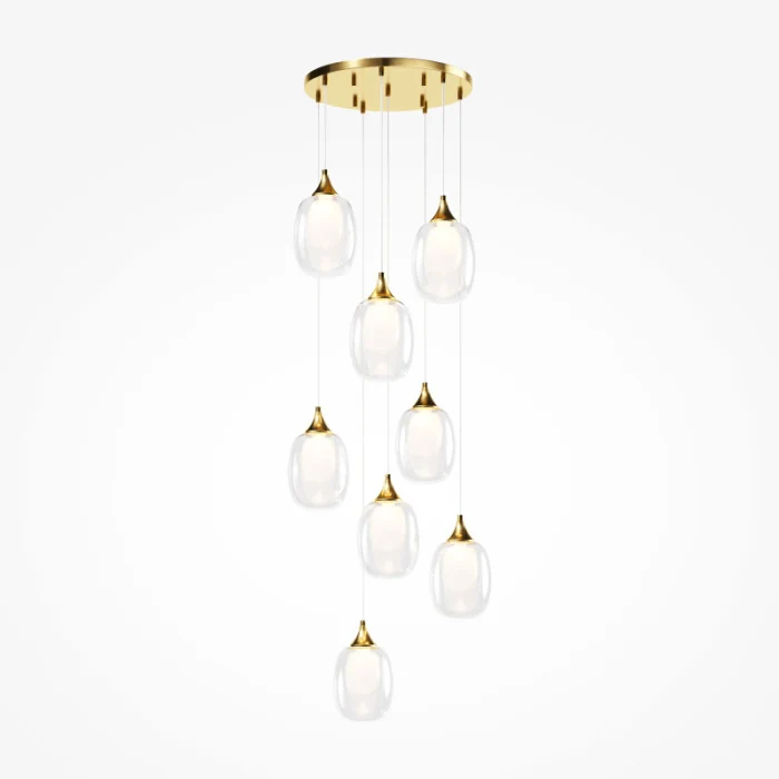 Каскадная люстра Maytoni MOD016PL-08BS1