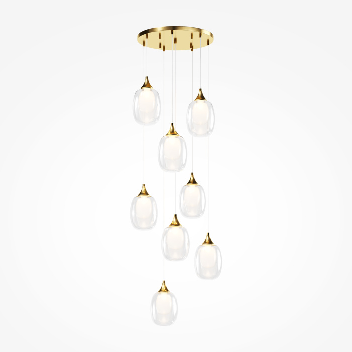 Подвесная люстра Maytoni Aura MOD016PL-08BS1