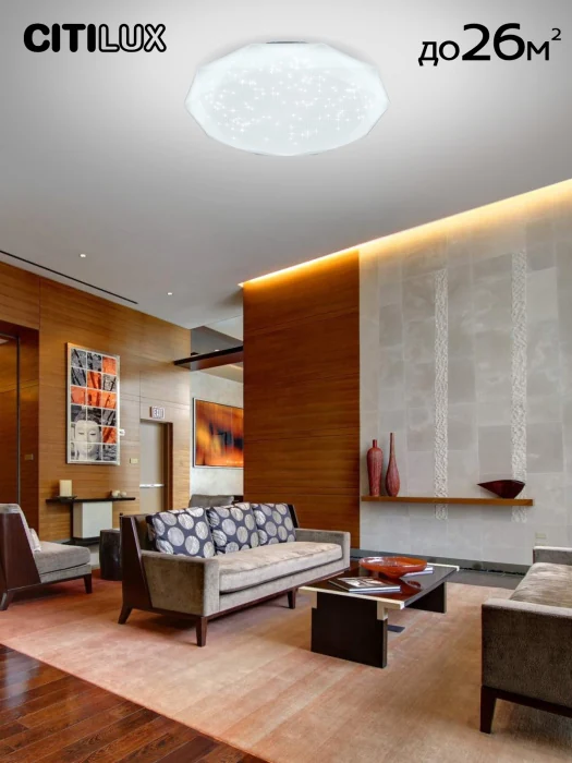 Светильник потолочный Citilux Астрон CL733900G