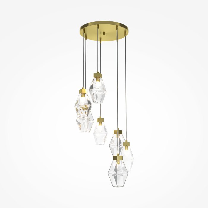 Подвесная люстра Maytoni Cocktail Time MOD325PL-07G