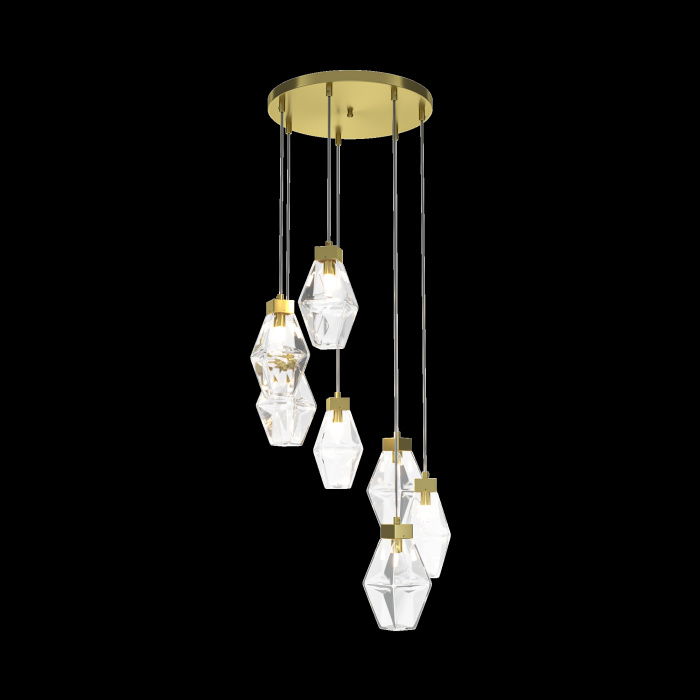 Подвесная люстра Maytoni Cocktail Time MOD325PL-07G