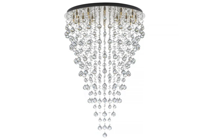 Потолочная хрустальная люстра Arti Lampadari Flusso H 1.4.80.615 N