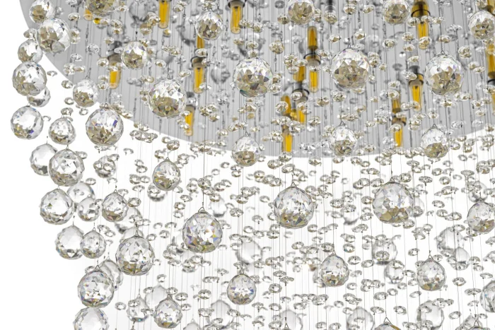 Потолочная хрустальная люстра Arti Lampadari Flusso H 1.4.80.615 N