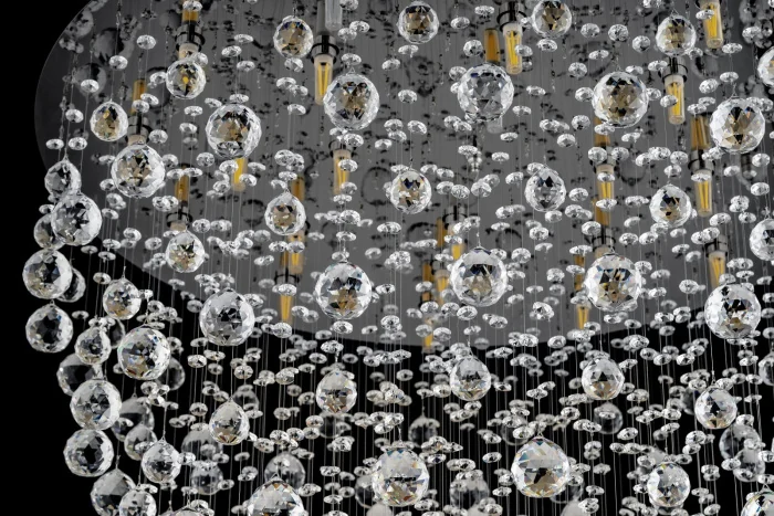 Потолочная хрустальная люстра Arti Lampadari Flusso H 1.4.80.615 N