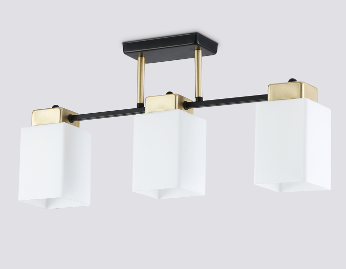 Люстра на штанге со стеклянными плафонами AMBRELLA light TR303046