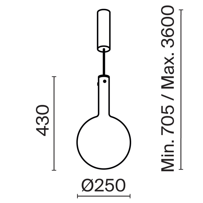 Подвесной светильник Maytoni Nebula MOD182PL-L6W3K