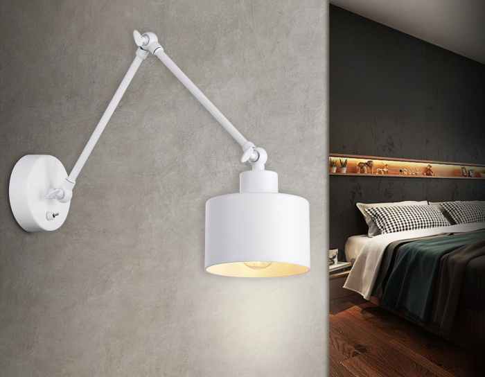 Настенный светильник с выключателем в стиле лофт Ambrella light TR8146