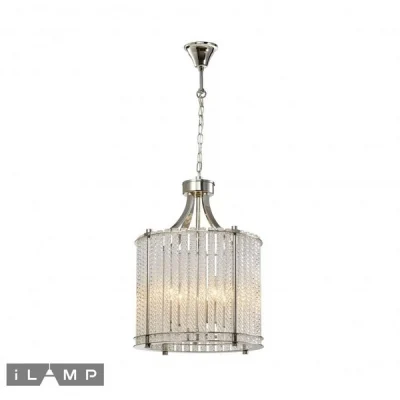 Подвесной светильник iLamp MANHATTAN P2554-4 NICKEL