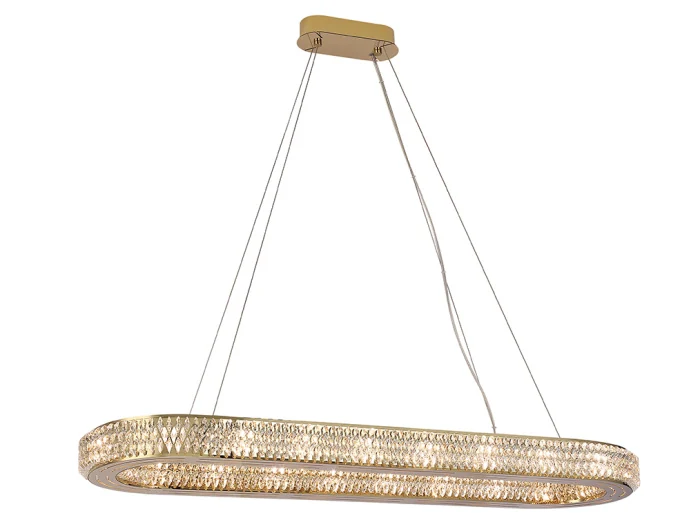 Подвесной светильник Newport Melody 8560/100 C oval gold polished М0070796