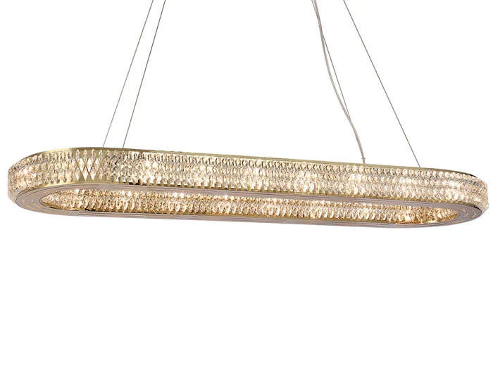 Подвесной светильник Newport Melody 8560/100 C oval gold polished М0070796