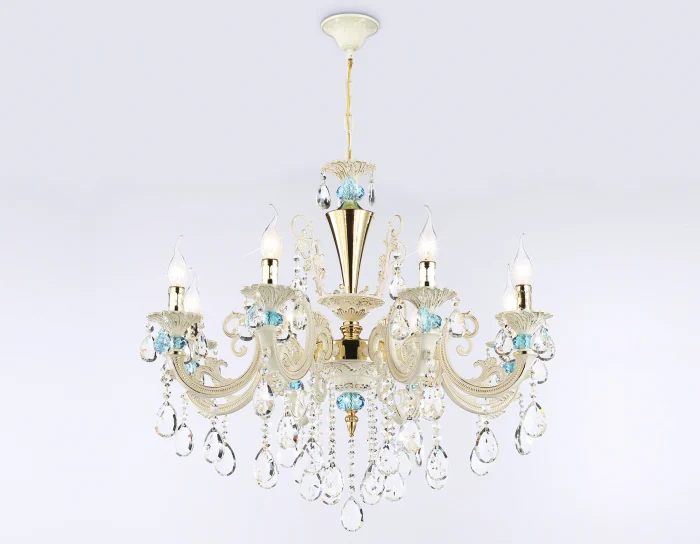 Подвесная люстра с хрусталем Ambrella light TR4926