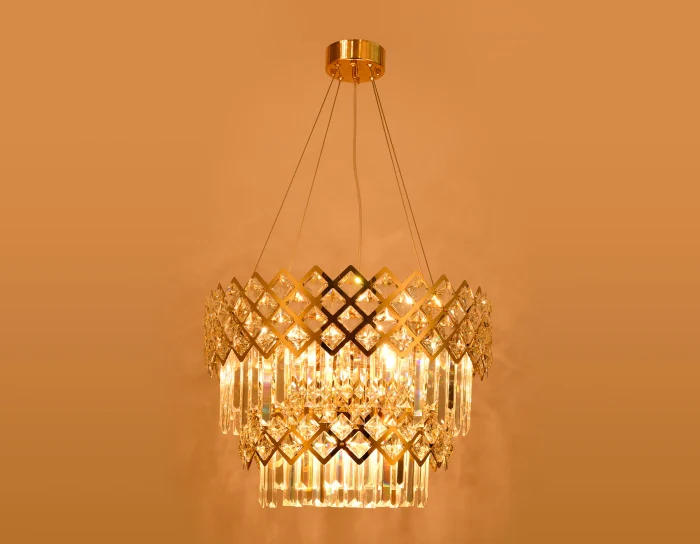 Подвесная люстра с хрусталем Ambrella light TR5275