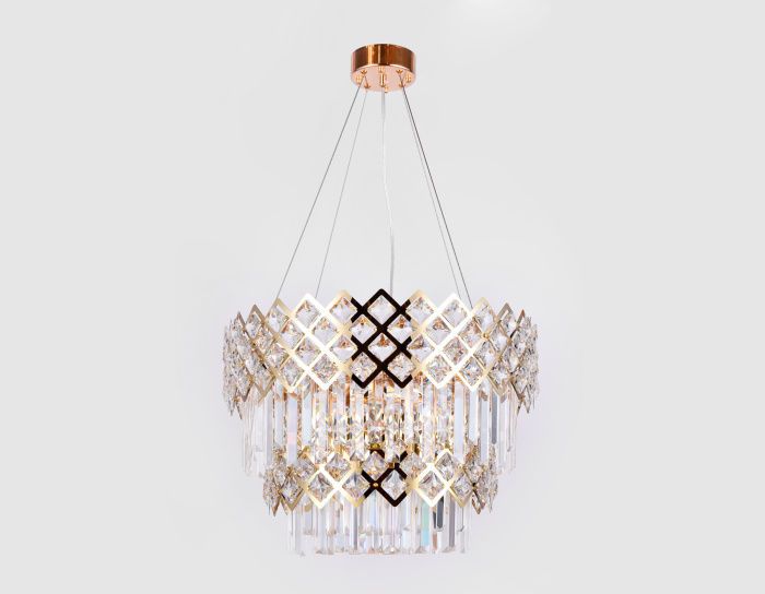 Подвесная люстра с хрусталем Ambrella light TR5275
