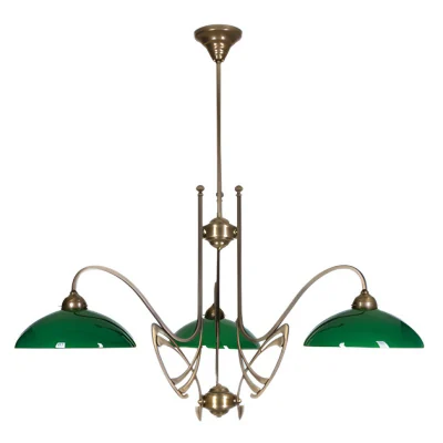 Подвесная люстра Berliner Messinglampen D265-98grB