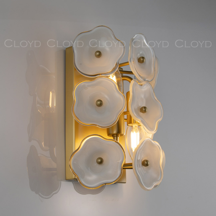 Бра Cloyd EFIOPIA W2 / латунь (арт.20393)