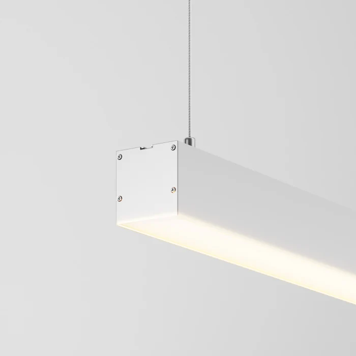 Линейный подвесной светильник Maytoni Technical 3000K 50x50 (Серебро, 2 м) LL312023