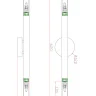 Настенный светильник Freya Match FR6109WL-02G