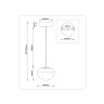 Подвесной светодиодный светильник HIGH LIGHT AMBRELLA LIGHT LH12001