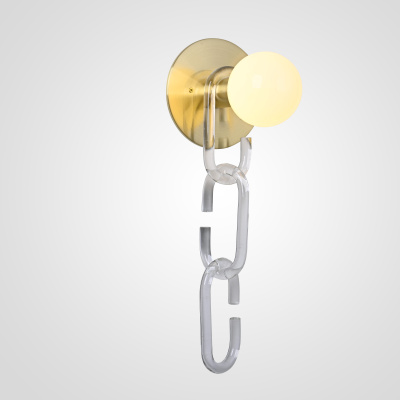 Настенный светильник CHAIN WALL Прозрачный ImperiumLoft