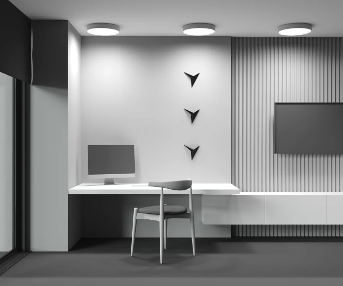 Потолочный светодиодный светильник Maytoni Technical Ceiling Zon C032CL-45W4K-RD-MG