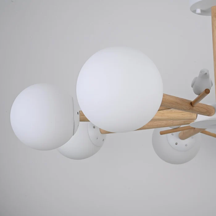 Люстра на штанге FINCH 8 ImperiumLoft 178022-26