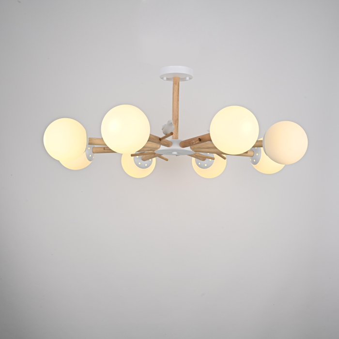 Люстра на штанге FINCH 8 ImperiumLoft 178022-26