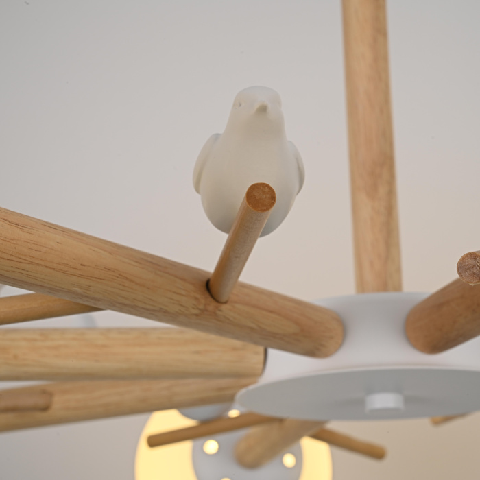 Люстра на штанге FINCH 8 ImperiumLoft 178022-26