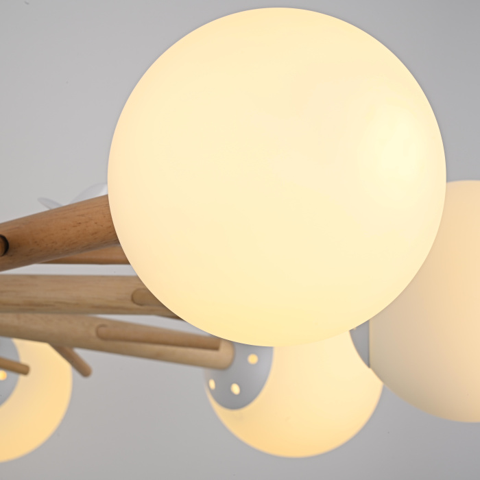 Люстра на штанге FINCH 8 ImperiumLoft 178022-26