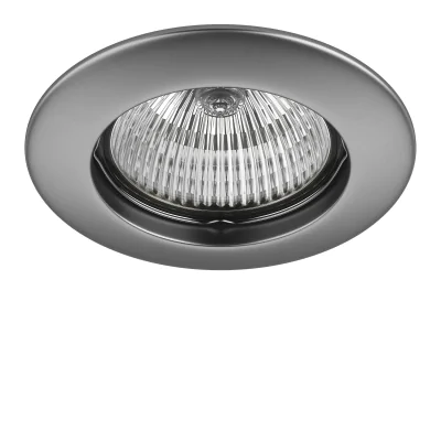 011079 Светильник TESO FIX MR16/HP16  ХРОМ МАТОВЫЙ (в комплекте)