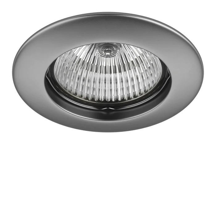011079 Светильник TESO FIX MR16/HP16  ХРОМ МАТОВЫЙ (в комплекте)