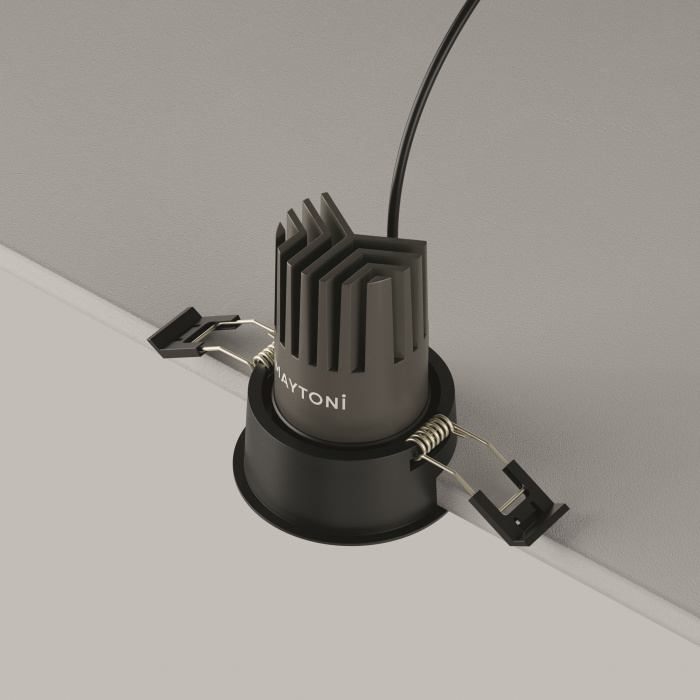 Встраиваемый светильник Maytoni Dip DL115-10W-2.7K-B