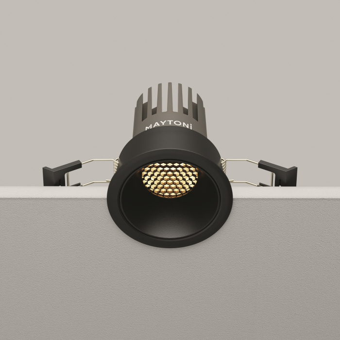 Встраиваемый светильник Maytoni Dip DL115-10W-2.7K-B