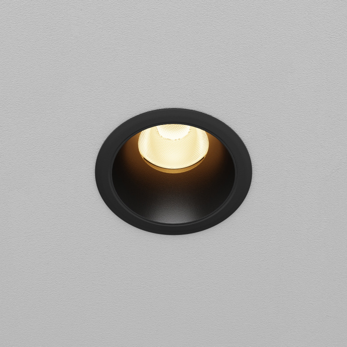 Встраиваемый светильник Maytoni Dip DL115-10W-2.7K-B